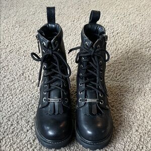 Harley-Davidson Black Leather Boots